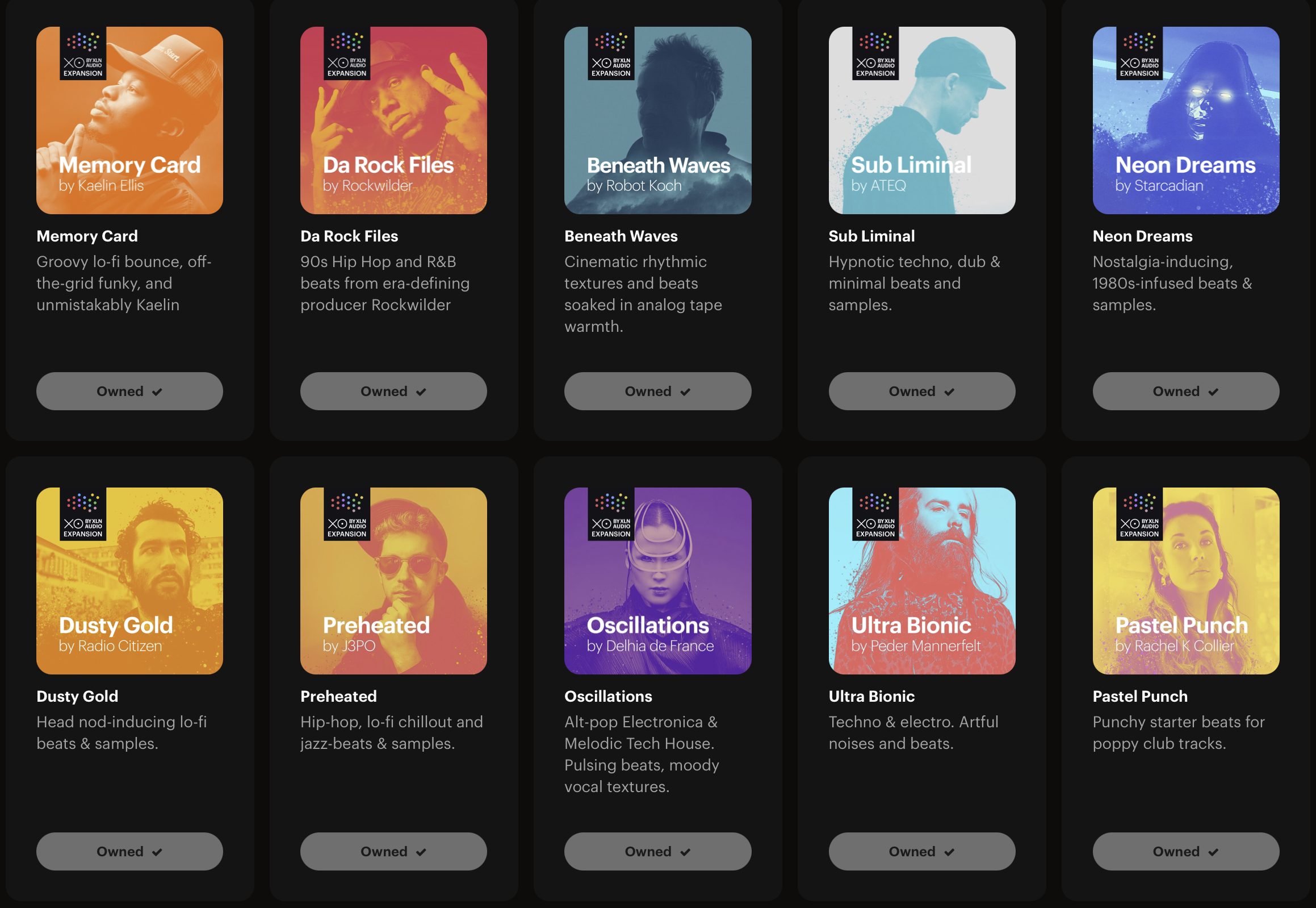 XLN Audio XO 10 Expansions